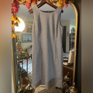 Chadwick’s Houndstooth Midi Dress Black and White